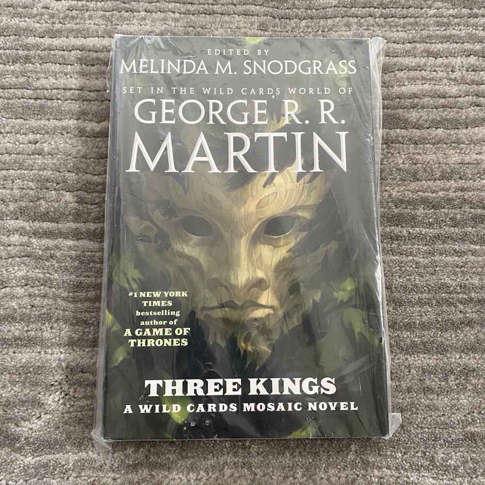 Three Kings Wild Cards Mosaic Novel George RR Martin Fantasy Hardcover New